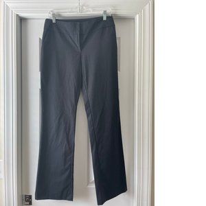 Ann Taylor Signature Bootcut Pants Blue Check Size 4